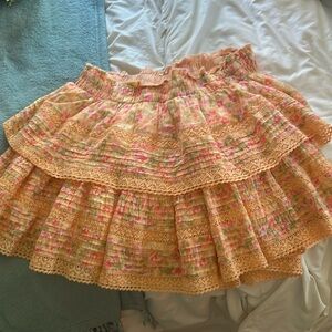 Aerie ruffle skirt